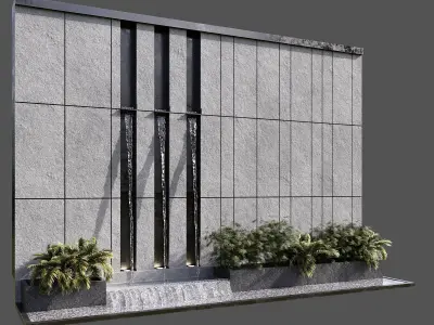 WATERFALL FOUNTAIN CASCADE  NO15 A 3D model