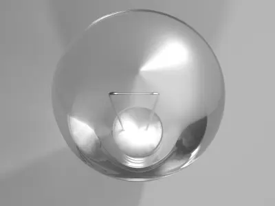Light Bulb - Ballon Shape 3D model