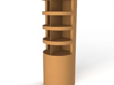 Point of Sale Cardboard Display Stand Texture