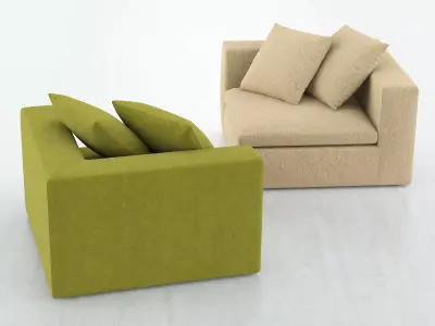 Land Corner 3D model