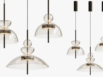 Maytoni Bangkok pendant lamp 3D model