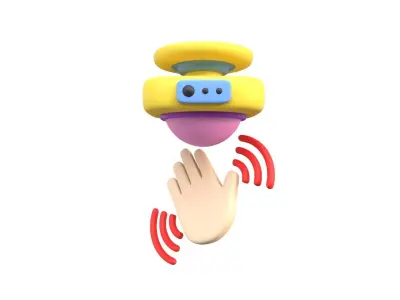 Motion Sensor 3D model