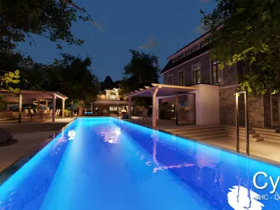  Large Mansion 2021 Blender Eevee and Cycles 1 