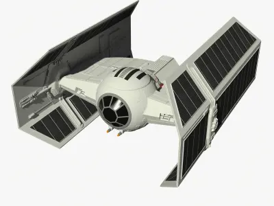 TIE Spacecraft Collection 3D Model Pack
