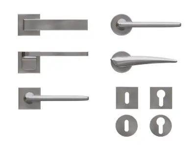 Battisti Door Handles 3D model