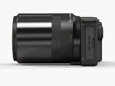 Sigma dp0 Quattro bridge digital camera Low-poly 3D model