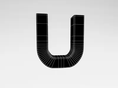 Magnet v1 002 Low-poly 3D model