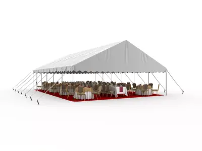 Party Tent 04 3D model