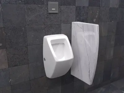 Urinal 6 3D model