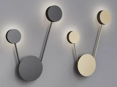 VIVA SCONCE Low-poly 3D model