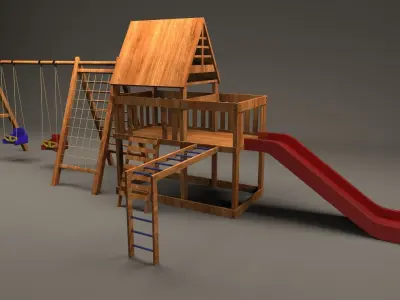 Playground Set 3D model