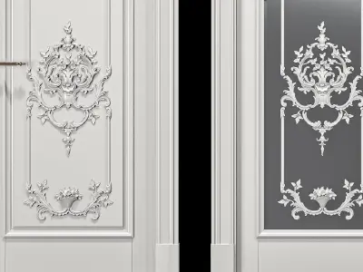 stavros hermitage door 3D model