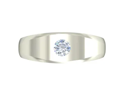 Mens Ring  Render 3dm STL OBJ FBX Details 3D print model