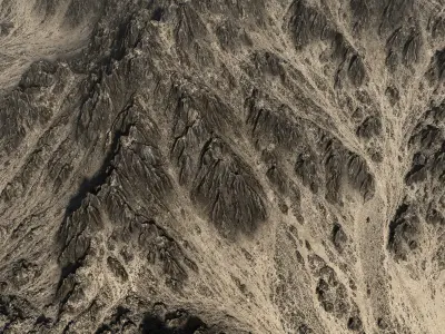 Mountains snow big n2 3D model