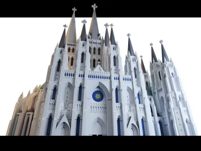 Cathedral- 3d Model 3D model