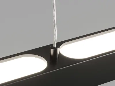 Paulmann Lento LED hanging light dimmable 3D model