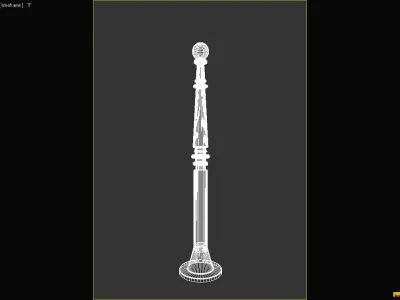 Street - Bollard 3D model