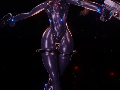 Blankz X Gantz Low-poly 3D model