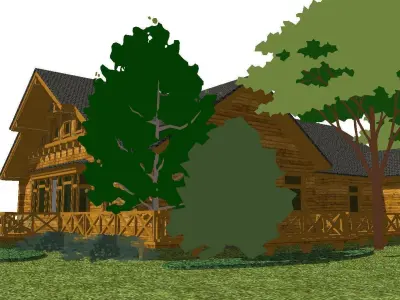Creative Design-Holiday Cabin-091 3D model