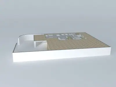 renataorkut floor plan of building Free 3D model