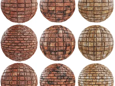 Ultimate PBR 8K Brick Bundle 90 High Quality Textures Texture