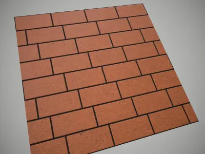 Brick wall pbr material Texture