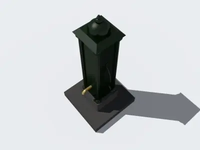 water pump 3D model