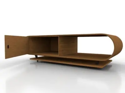 50s Era Table 3D model