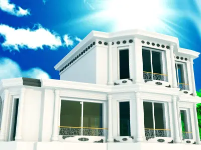 VILLA DESIGN 3D model