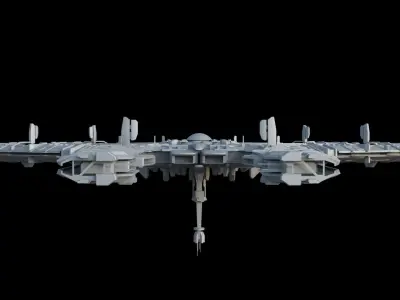 Space Station  3D model