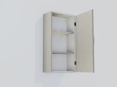 Medical Cabinet - Low-poly PBR Low-poly 3D model