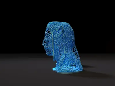Avatar voronoi 3D print model
