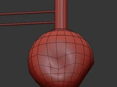 ENCA chandelier 3D model