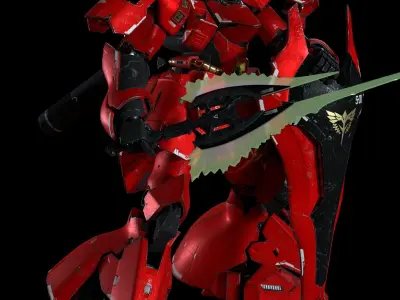 Sazabi MSN-04 3D model
