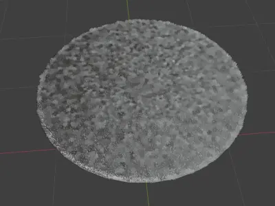 IKEA STOENSE Light gray carpet 3D model