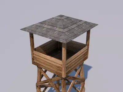 Watch Tower 3D model