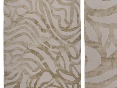 Lamu Sand RUG 3D model