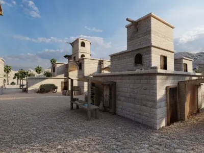 Historic city -Ancient City babel 3D model