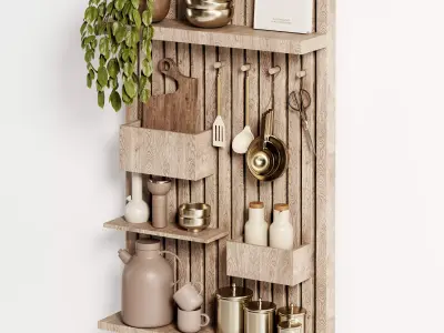 kitchen accessories 015 3D model