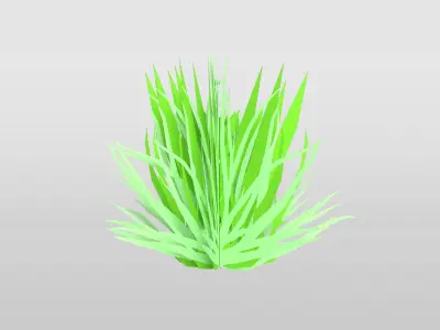 Grass 004 Free low-poly 3D model