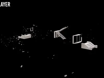 Ruined Villa 3D model