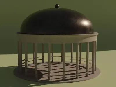 Rotunda Gazebo 3D model