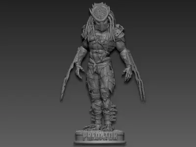 Predator Swordsman 3D print model