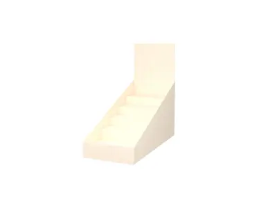 Product Display Stand Cardboard v1 003 Low-poly 3D model