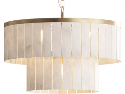 Kiandra 4 Light Chandelier 3D model