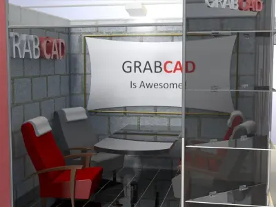 GrabCAD Mobile Office Free 3D model