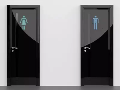 TOILET SIGN 3D 3D print model