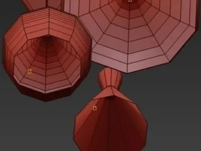 Untitled pendant lamp 3D model shop