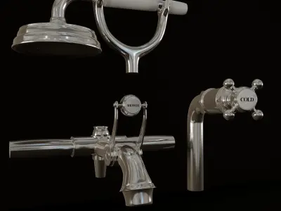 AXOR mixer  MONTREUX 3D model