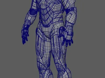 Iron Man MK 6 3D model